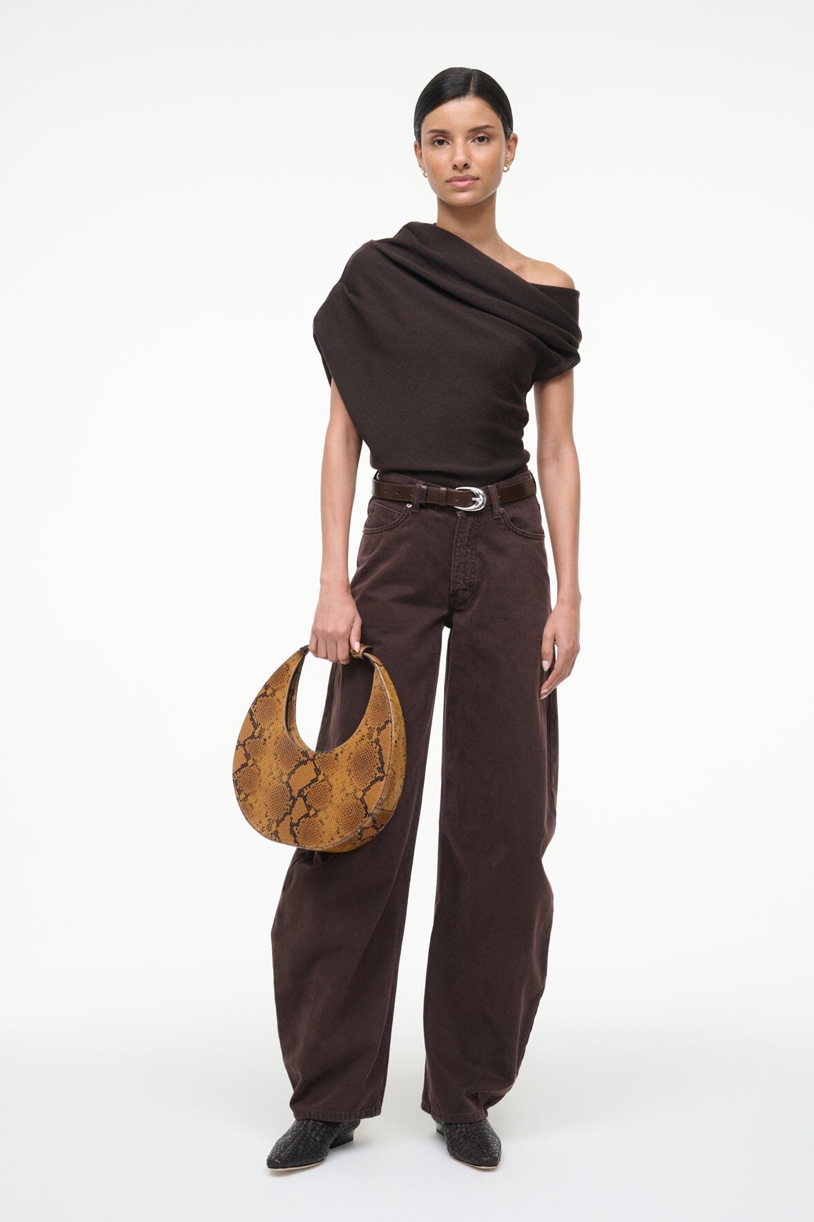 Mabel Sweater Earth | STAUD Exclusive
