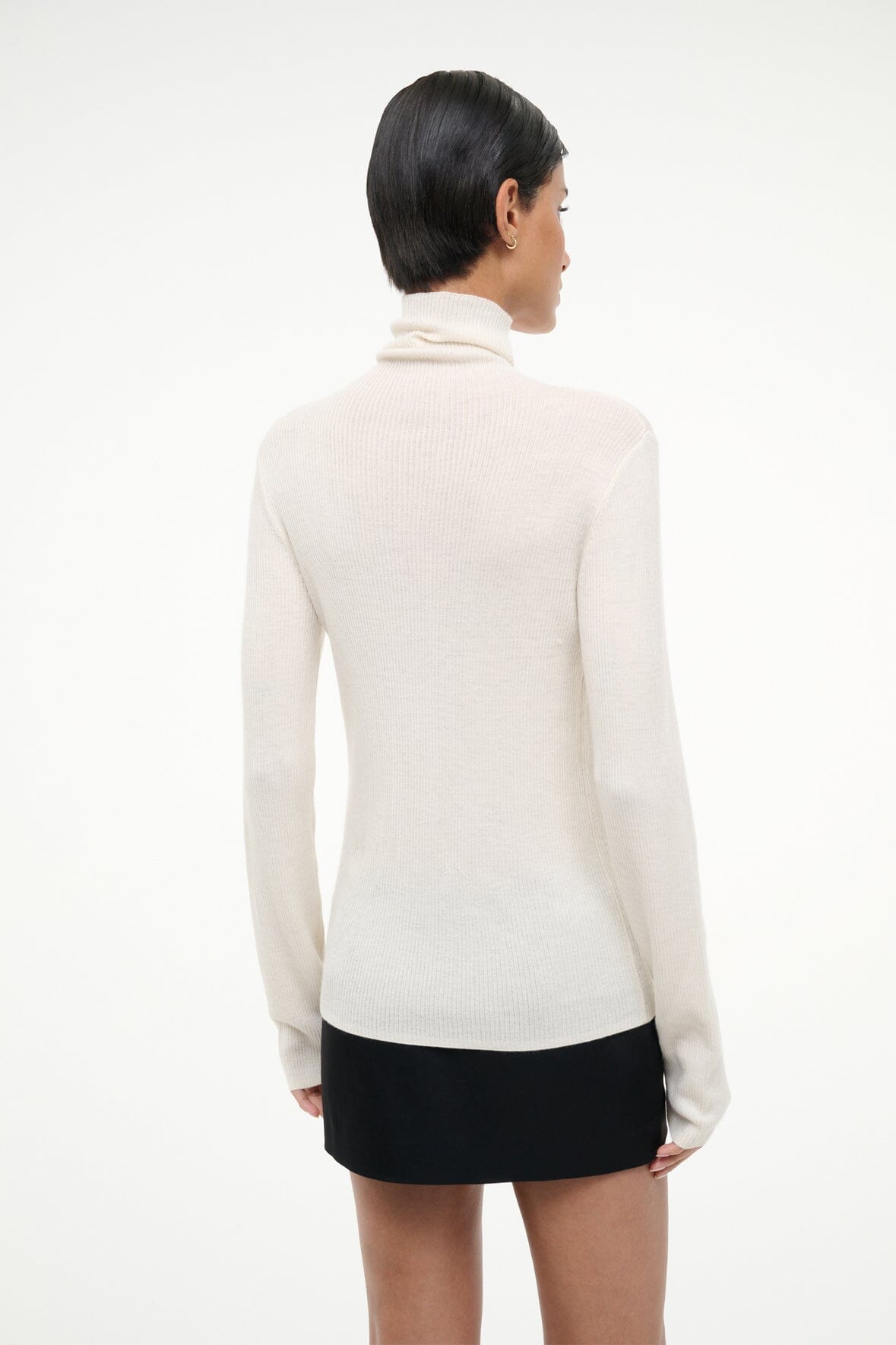 Toni Superfinecashmere Sweater Ivory | STAUD Sale