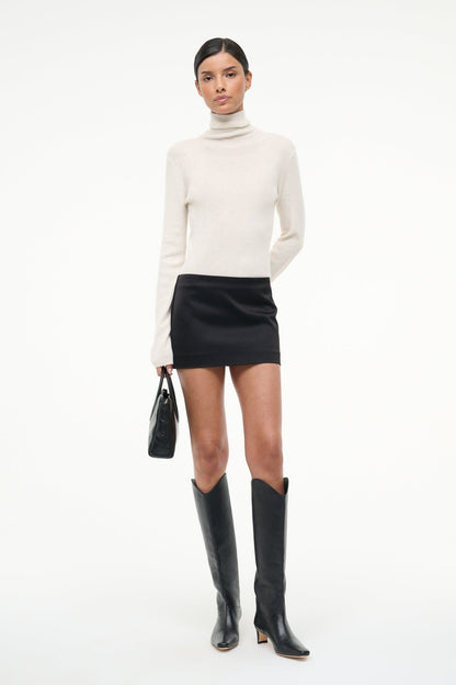 Toni Superfinecashmere Sweater Ivory | STAUD Sale