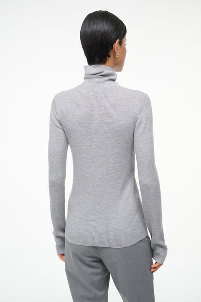 Toni Superfinecashmere Sweater Ash Grey | STAUD Great Value