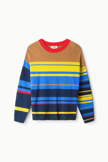 Serrano Cashmere Relaxed Crew Analog | STAUD Customer Favorite