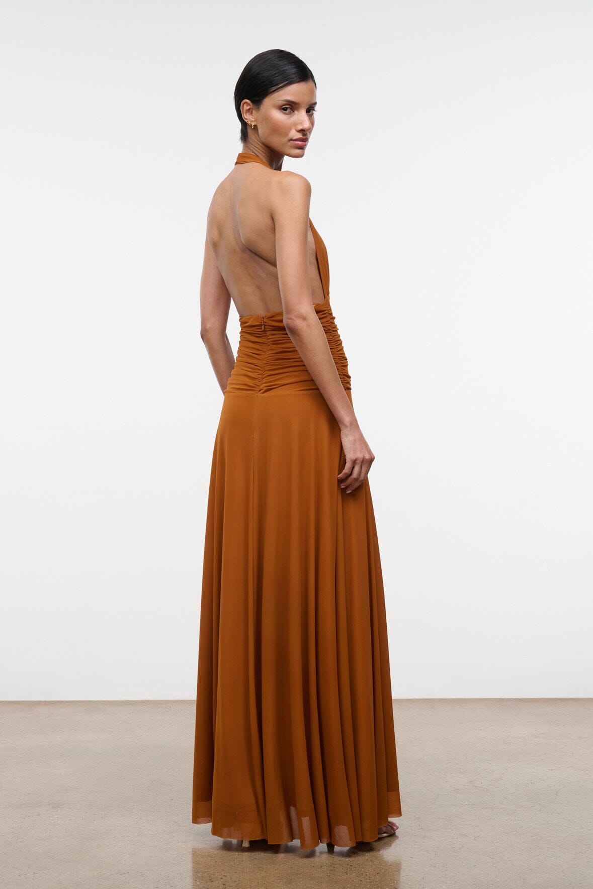 Alessandra Dress Cocoa Butter | STAUD Deals