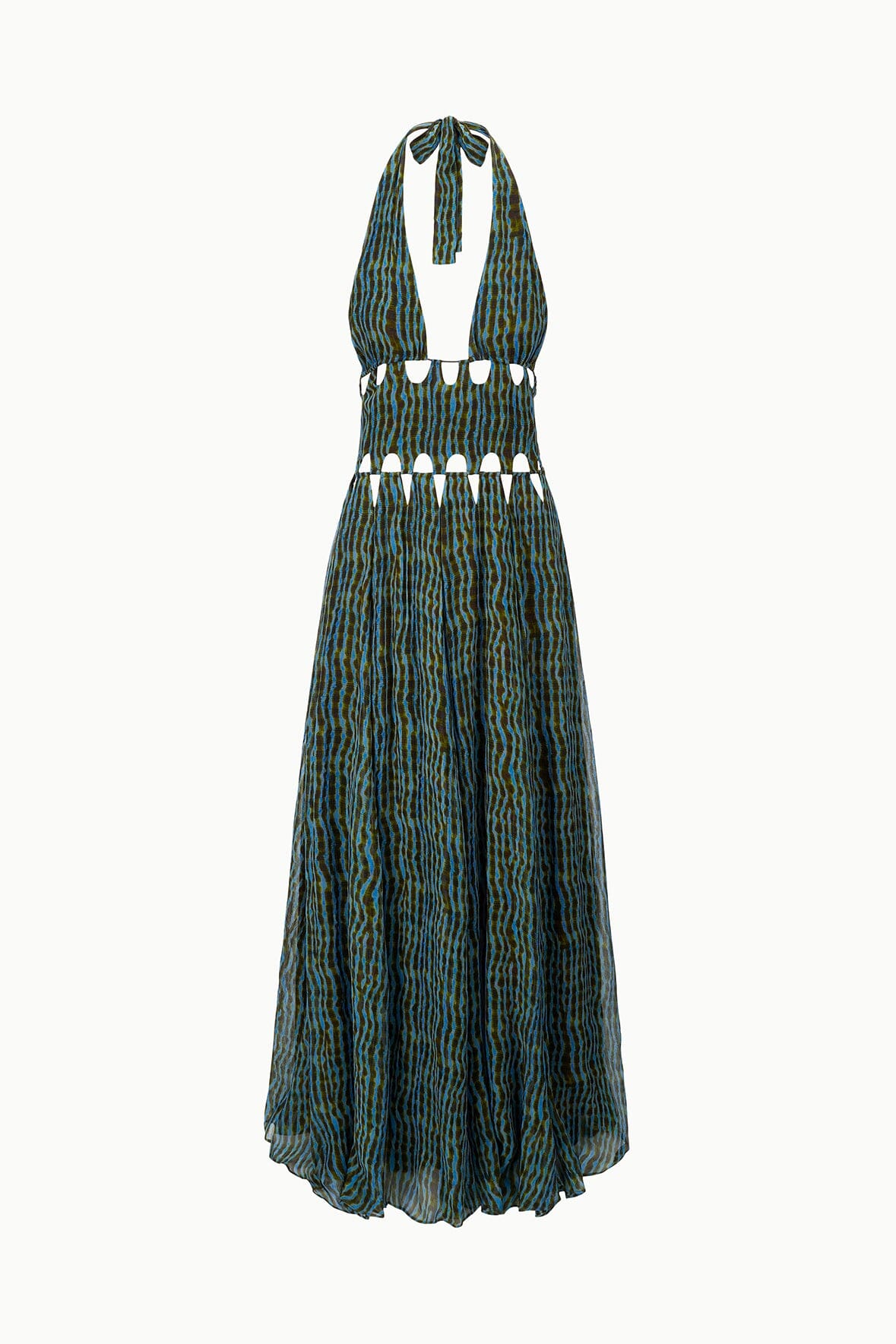 Zaria Dress Tidal Shell | STAUD Classic