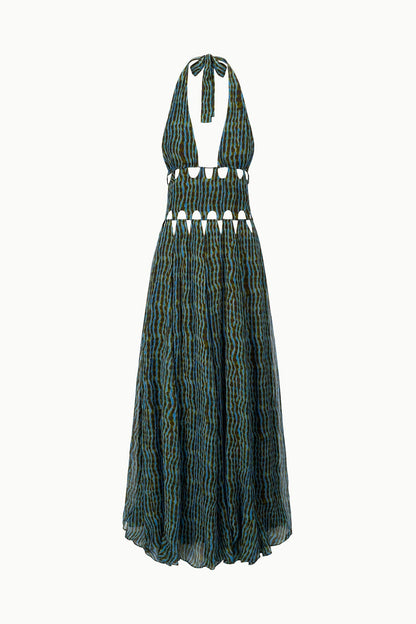 Zaria Dress Tidal Shell | STAUD Classic
