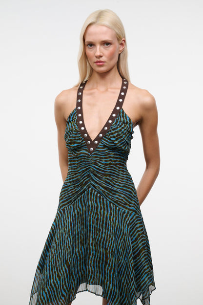 Olympia Dress Tidal Shell | STAUD Best Seller