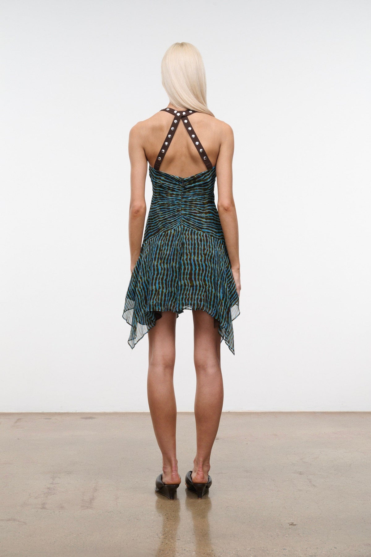 Olympia Dress Tidal Shell | STAUD Best Seller