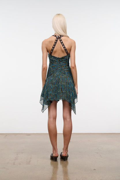 Olympia Dress Tidal Shell | STAUD Best Seller