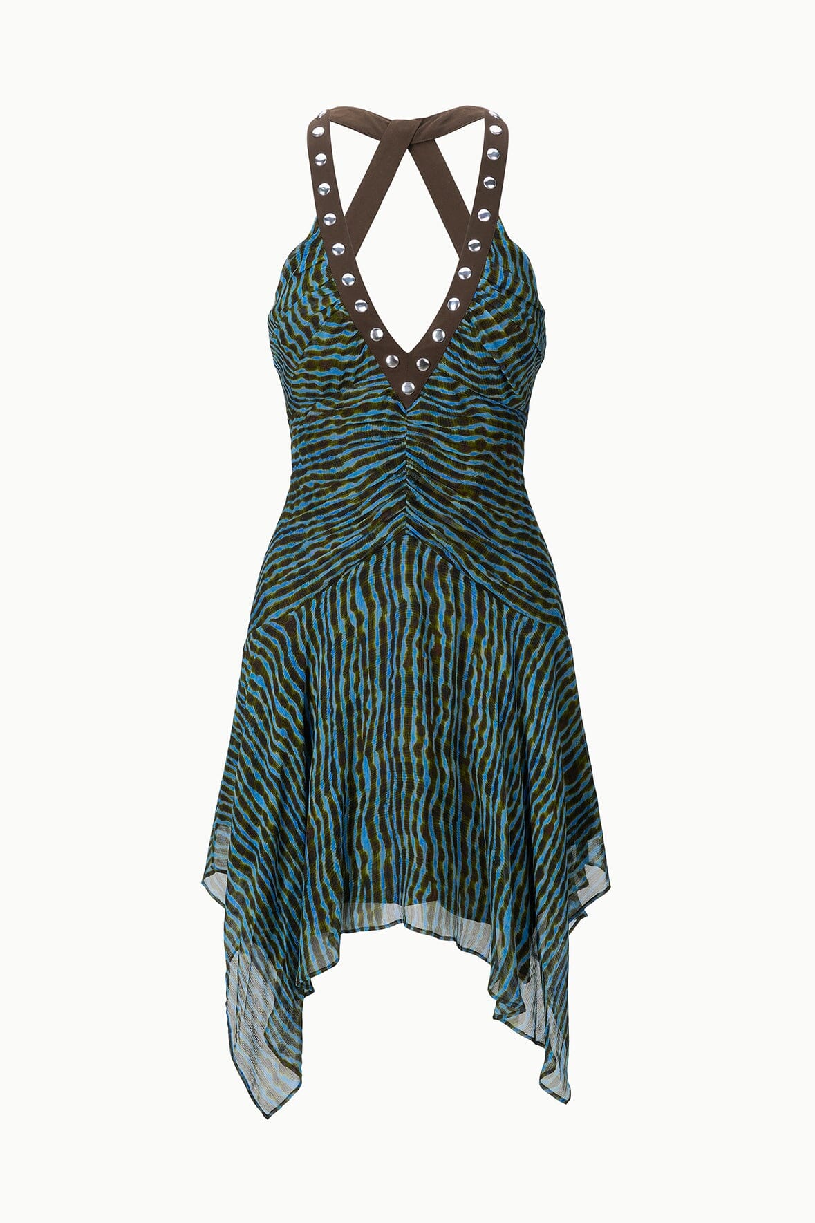 Olympia Dress Tidal Shell | STAUD Best Seller