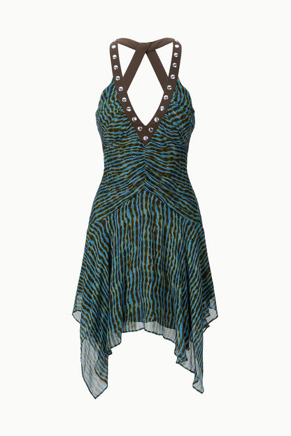 Olympia Dress Tidal Shell | STAUD Best Seller