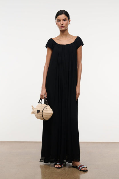 Leda Dress Black | STAUD Deals