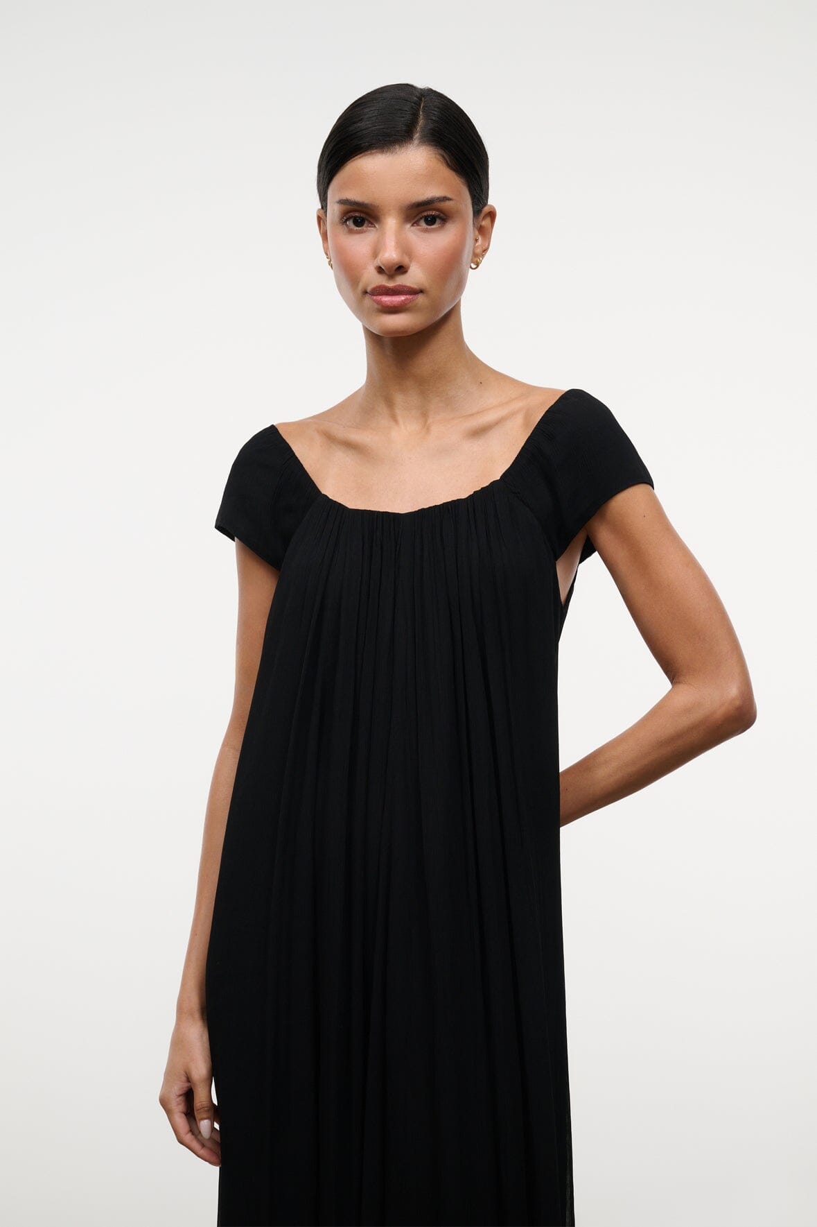 Leda Dress Black | STAUD Deals