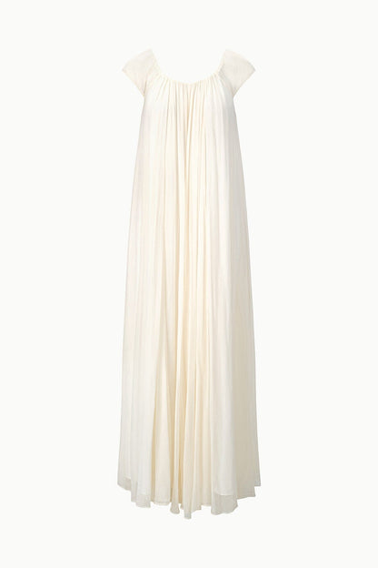 Leda Dress Ivory | STAUD Best Price