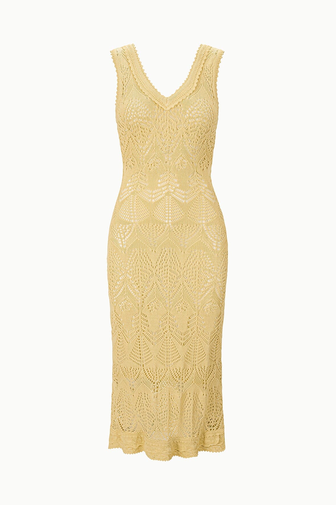 Roan Dress Butter | STAUD Everyday