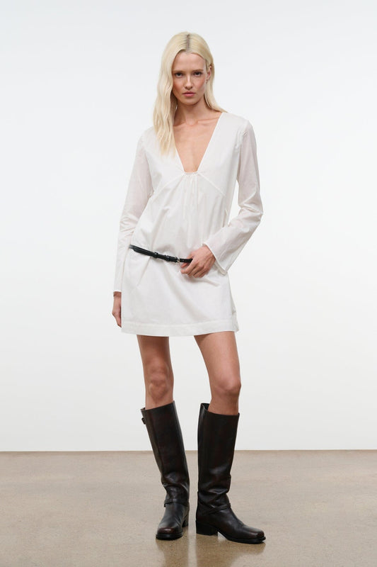 Vivi Dress Ivory | STAUD Best Seller