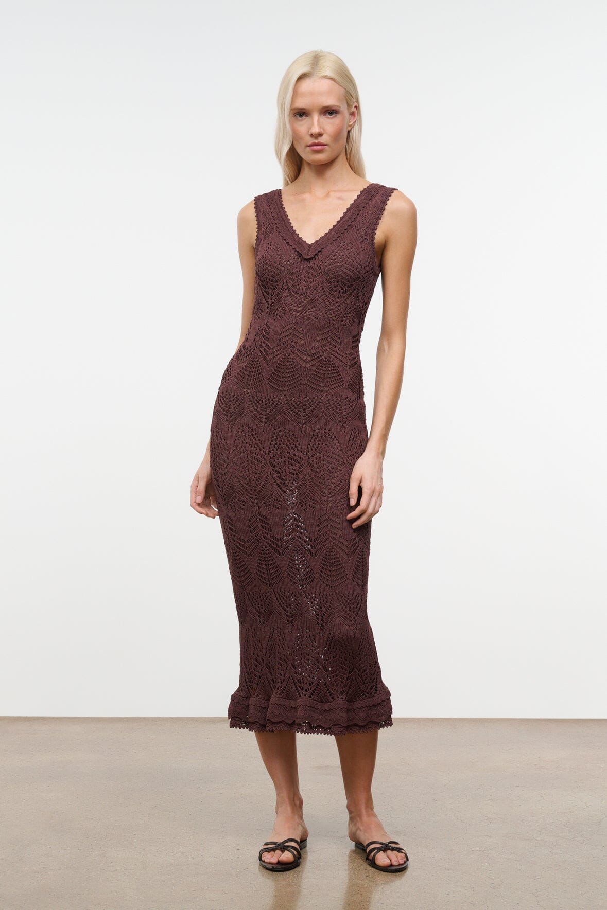 Roan Dress Root | STAUD Discount