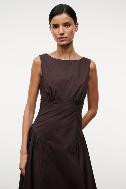 Gwen Dress Earth | STAUD Quality