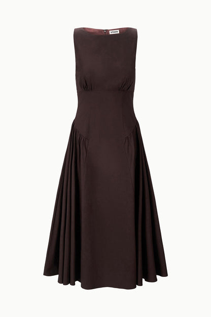 Gwen Dress Earth | STAUD Quality