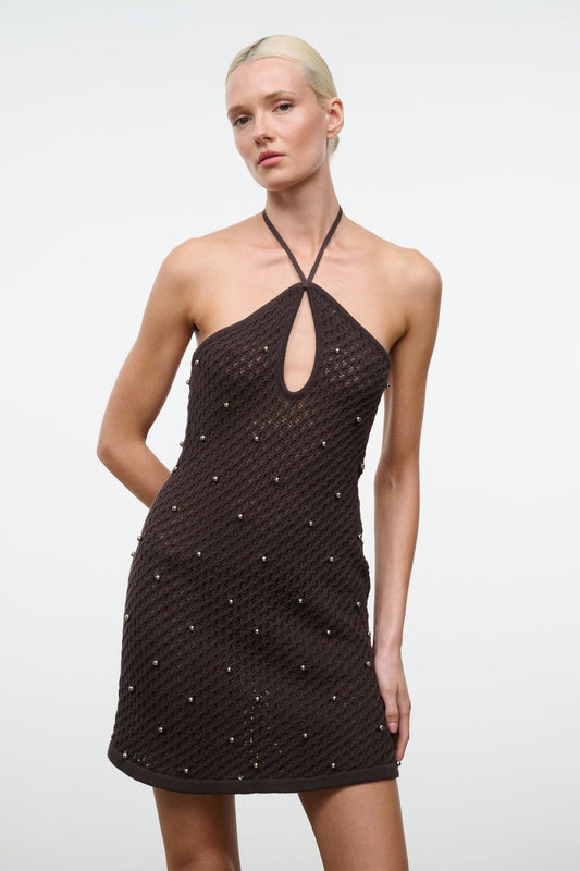 Isola Dress Espresso | STAUD Discount