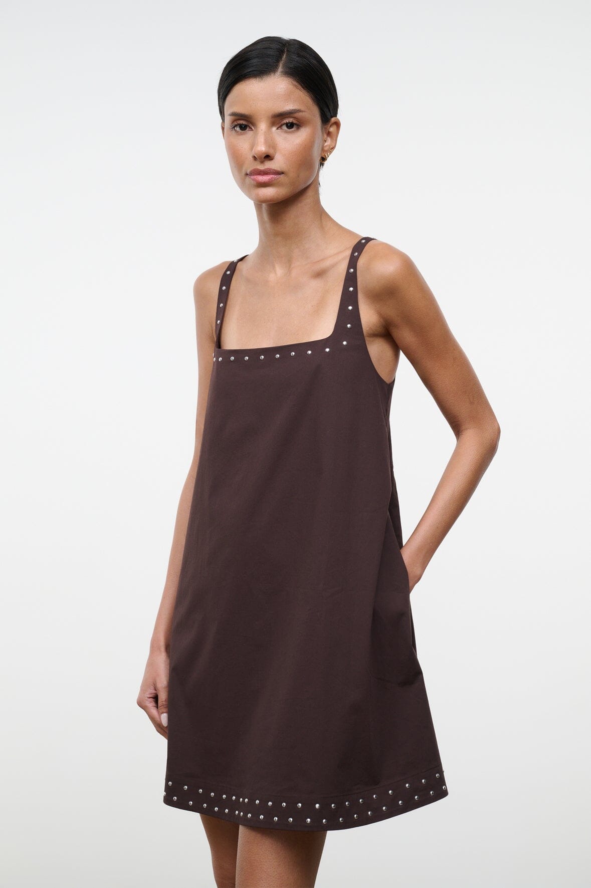 Brio Dress Earth Studs | STAUD Smart Buy