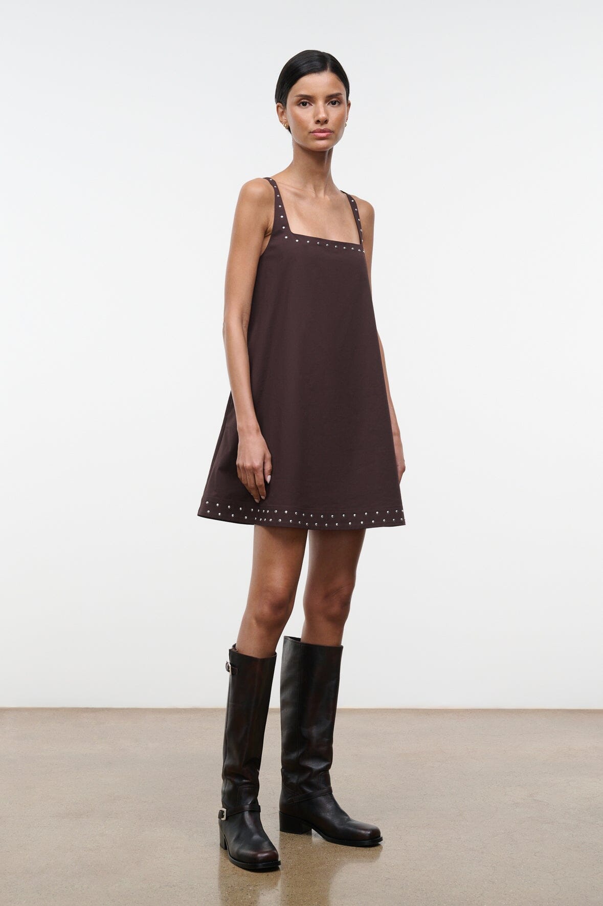 Brio Dress Earth Studs | STAUD Smart Buy