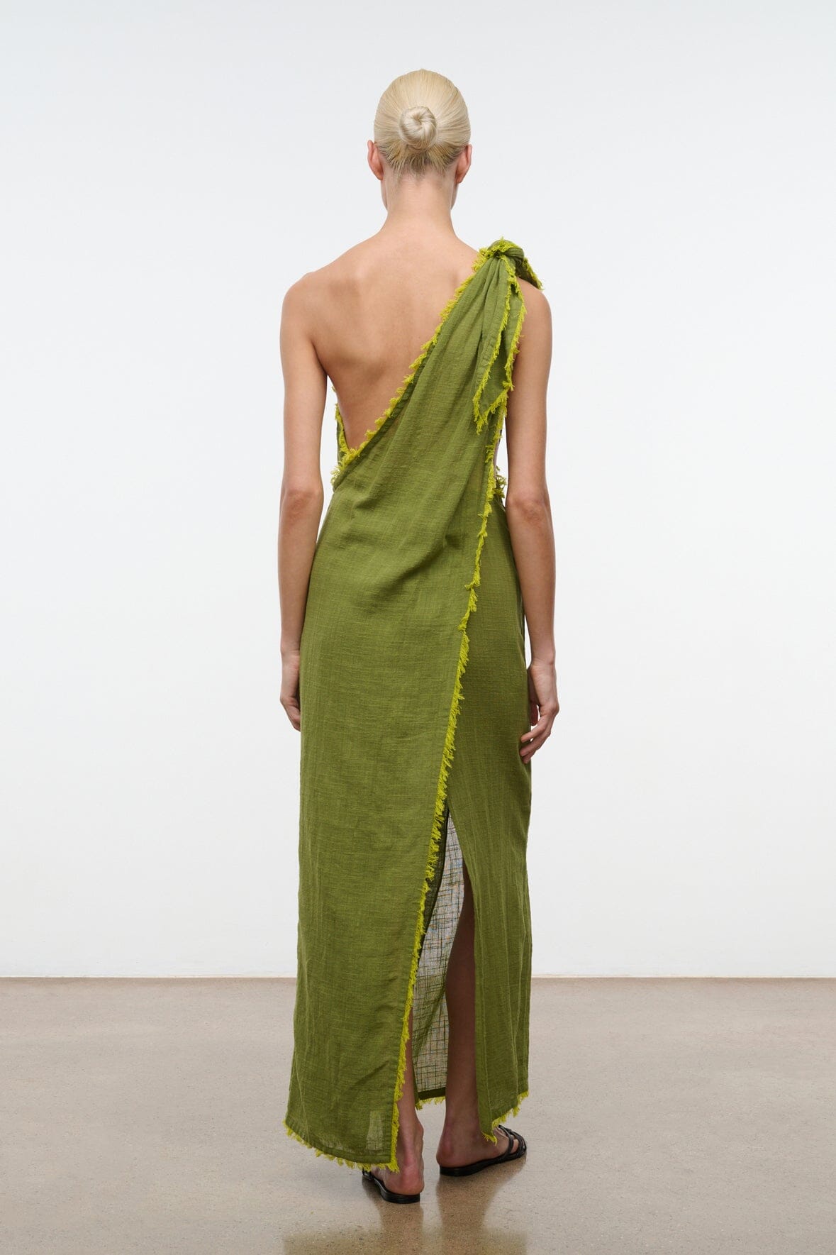 Kalia Dress Pesto | STAUD Best Price