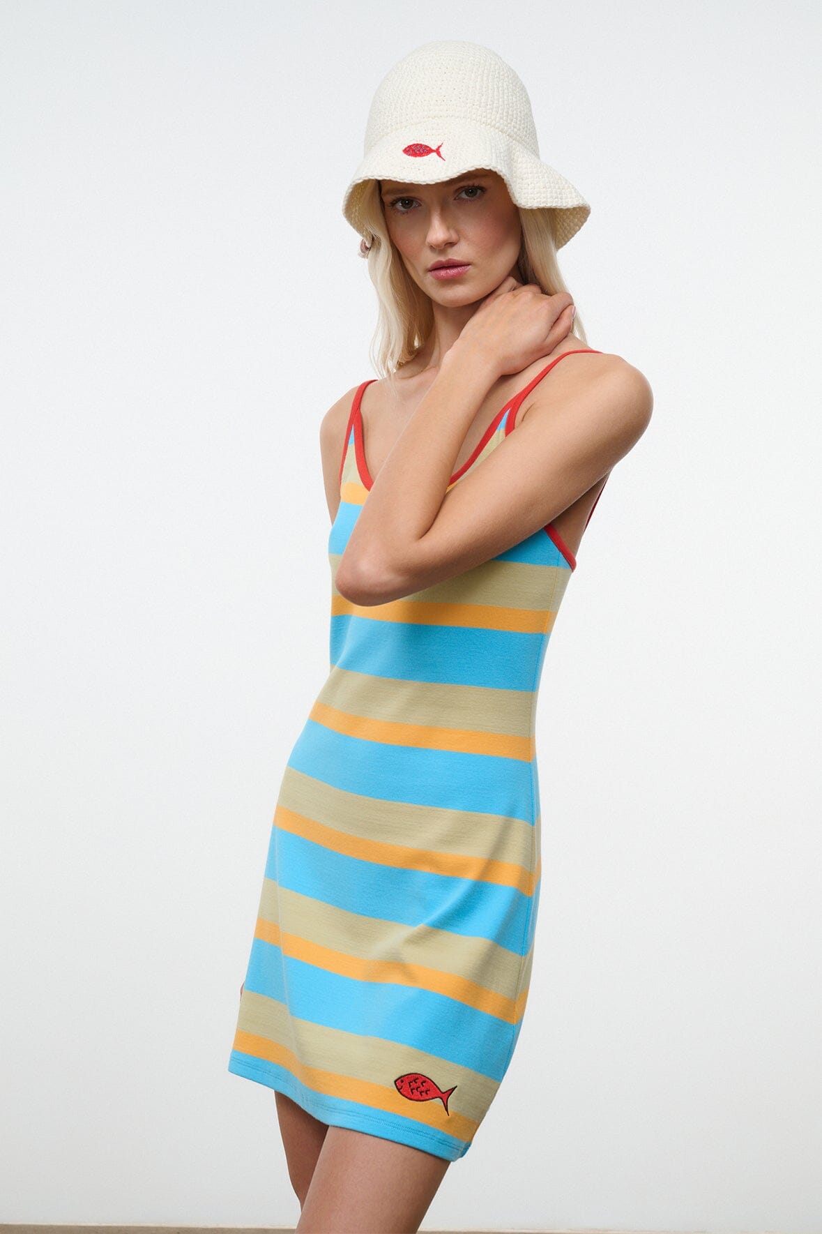Vespa Dress Sole Stripe | STAUD Hot Sale