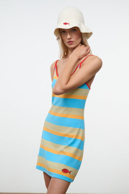 Vespa Dress Sole Stripe | STAUD Hot Sale