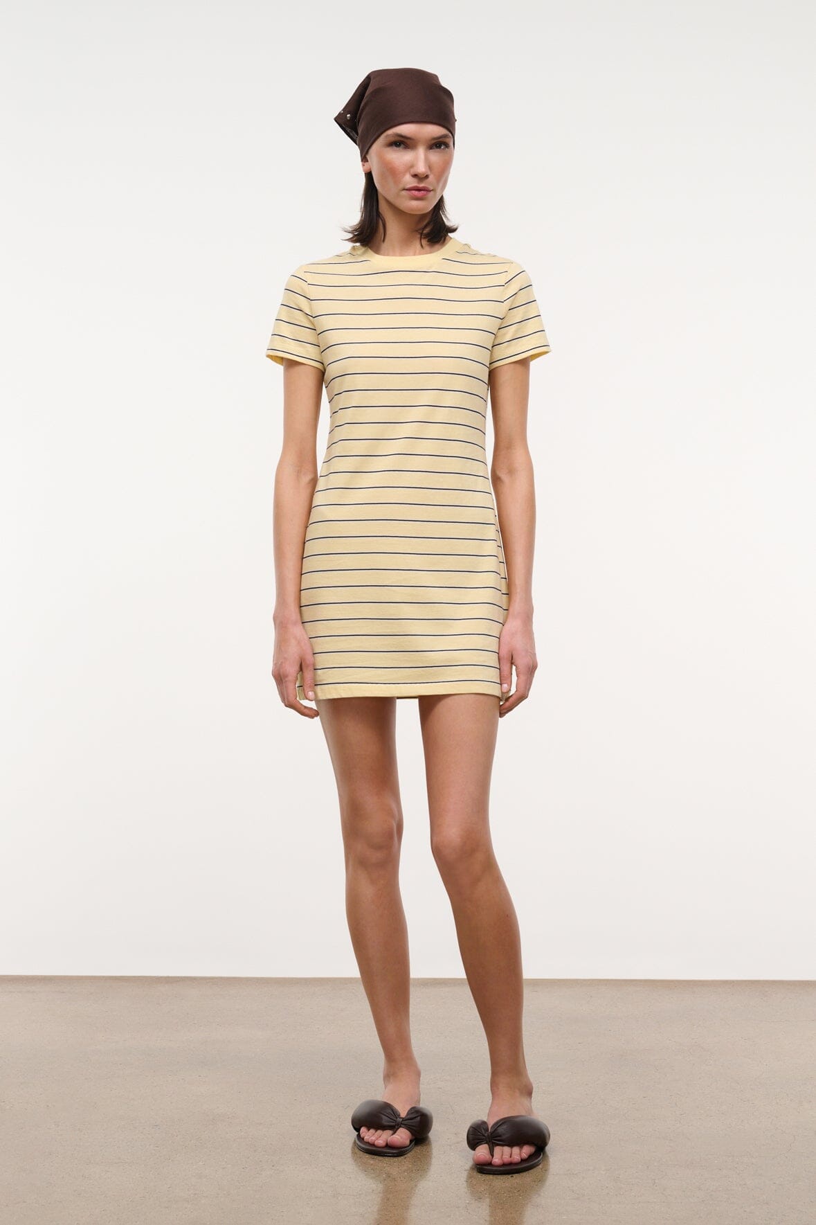 Wade Dress Monday Stripe | STAUD Latest