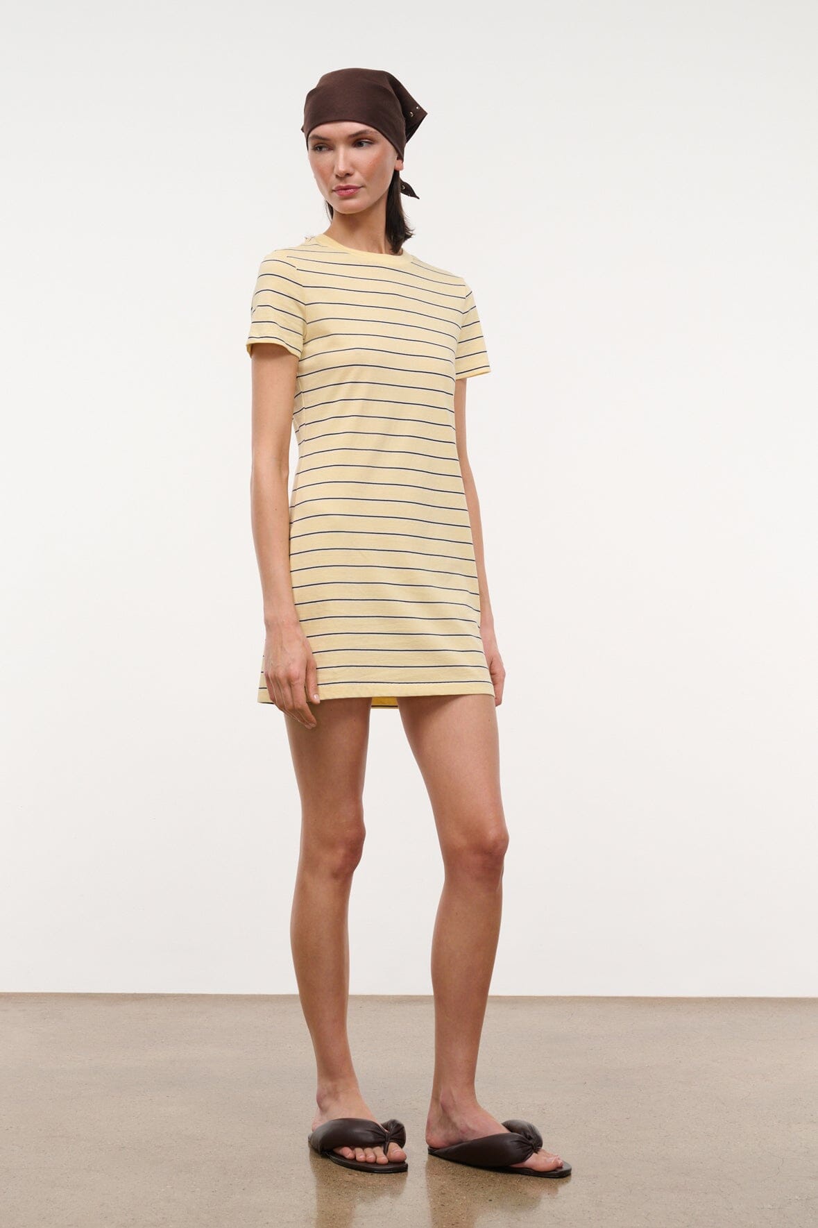 Wade Dress Monday Stripe | STAUD Latest