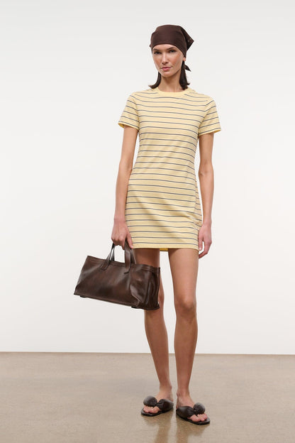 Wade Dress Monday Stripe | STAUD Latest