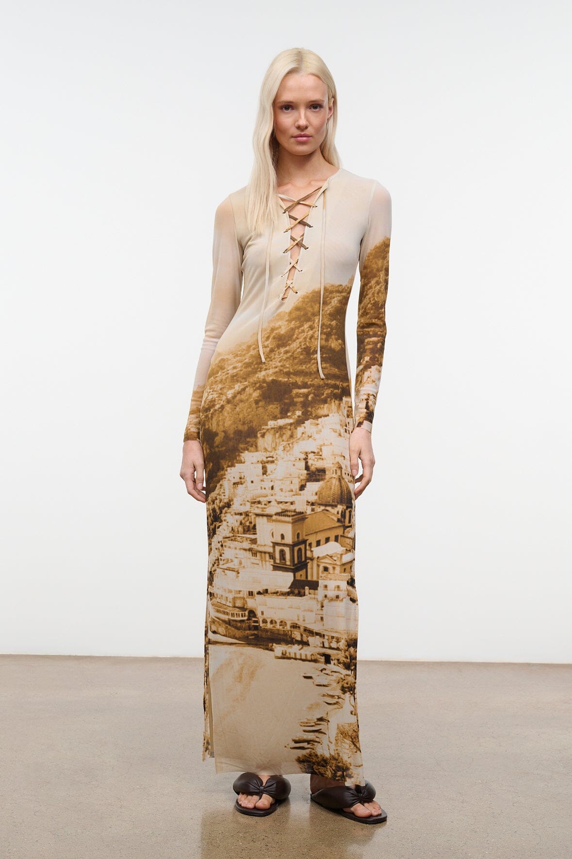 Reve Dress Cliffside | STAUD Signature