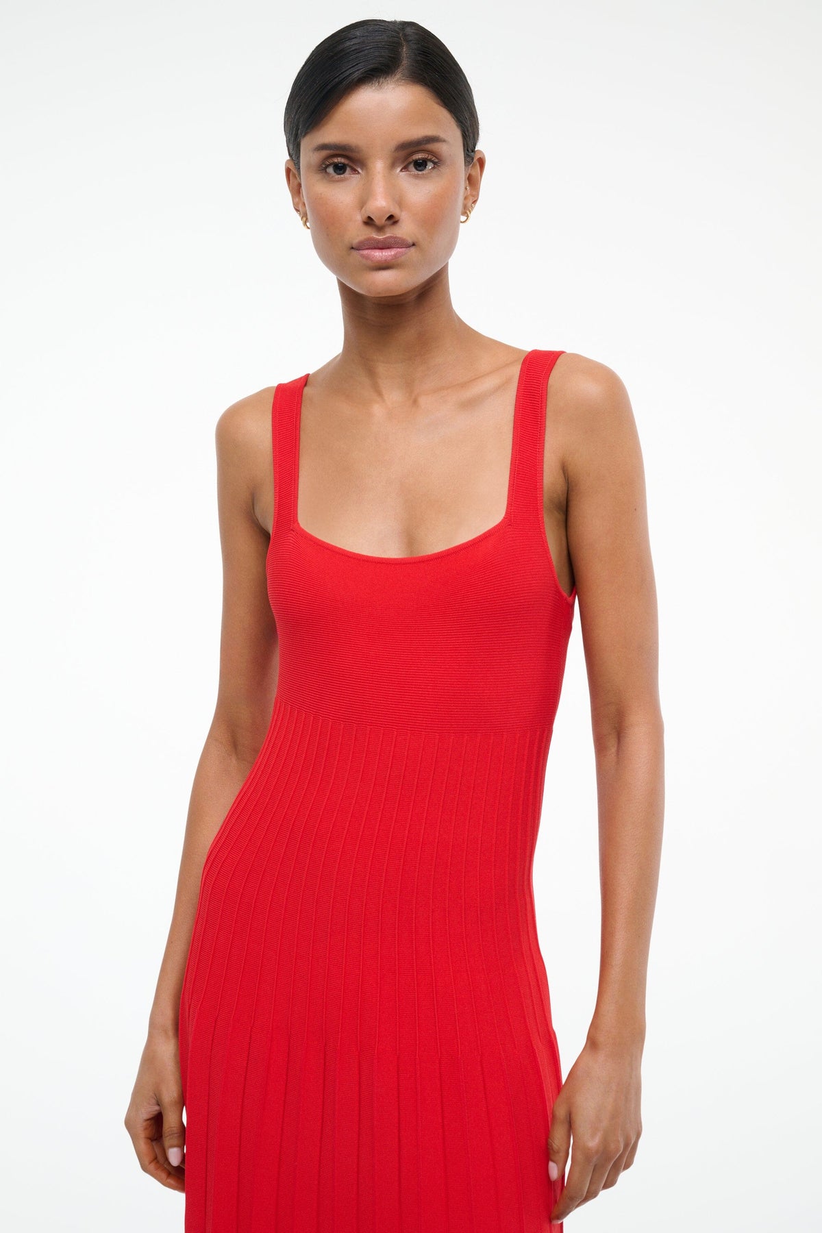 Ellison Dress Red Rose | STAUD Top Pick