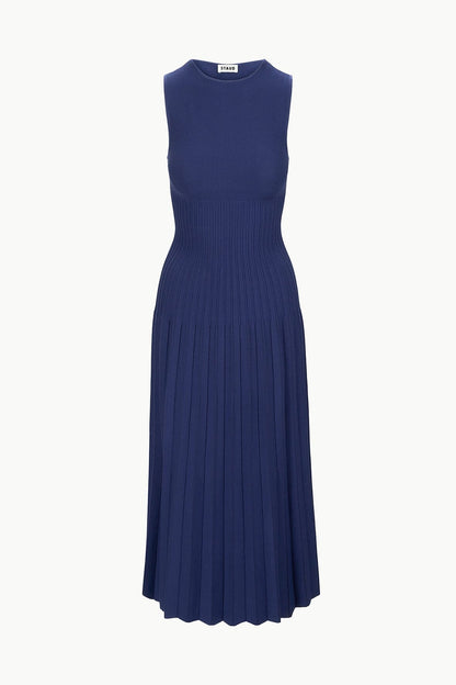 Elyse Dress Navy | STAUD Deals