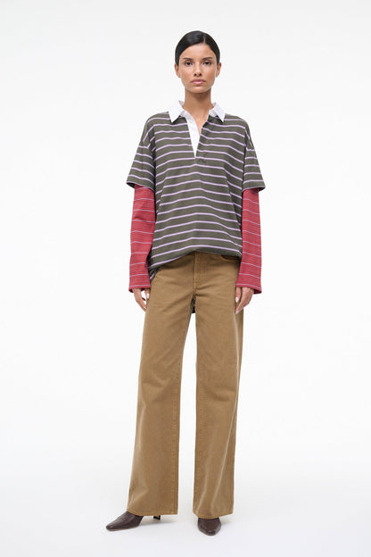 Ivar Dress Spectrum Stripe Linus Stripe | STAUD Smart Buy