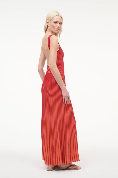 Claretta Dress Sunburst | STAUD Classic