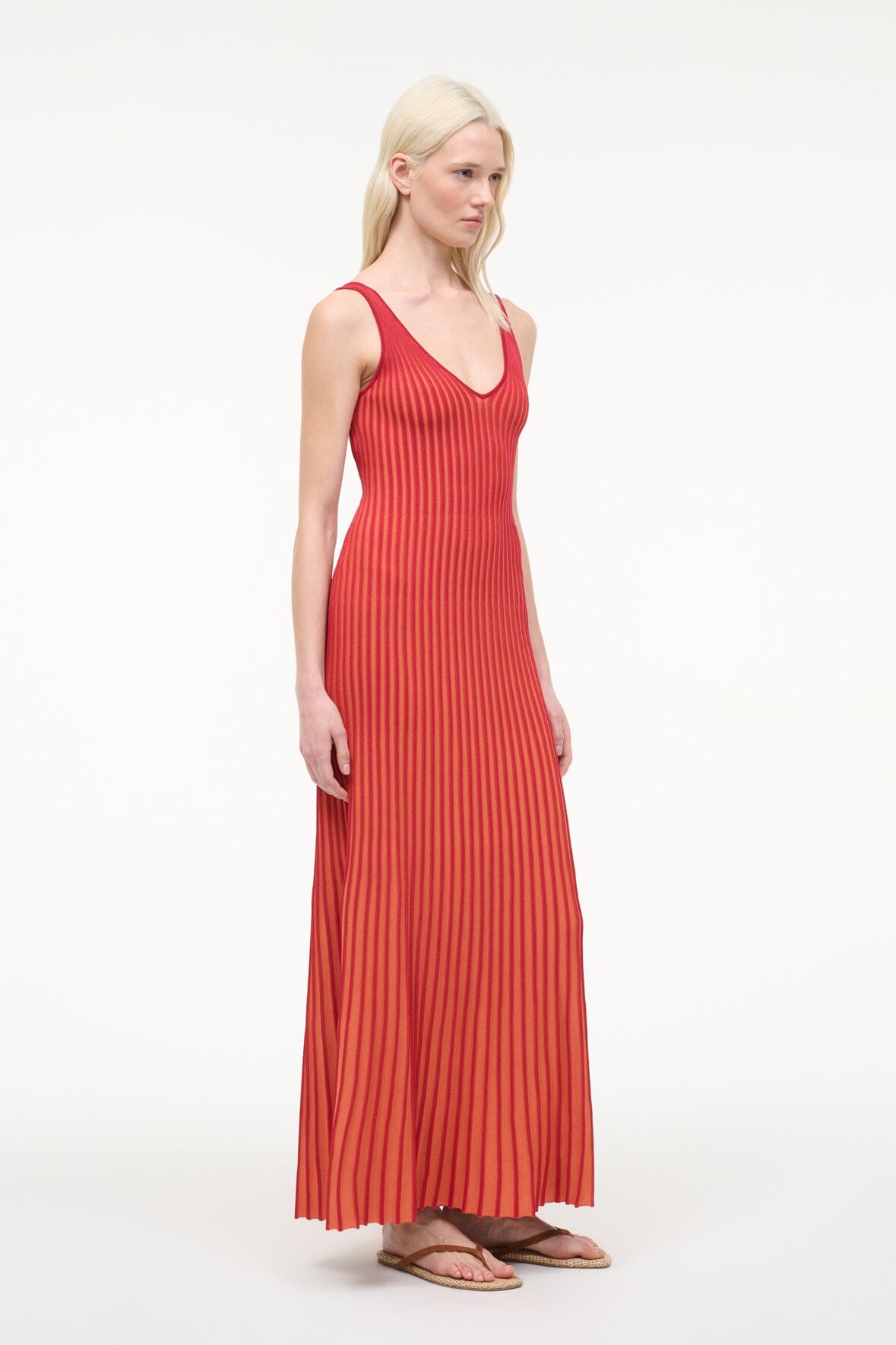 Claretta Dress Sunburst | STAUD Classic