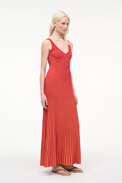 Claretta Dress Sunburst | STAUD Classic