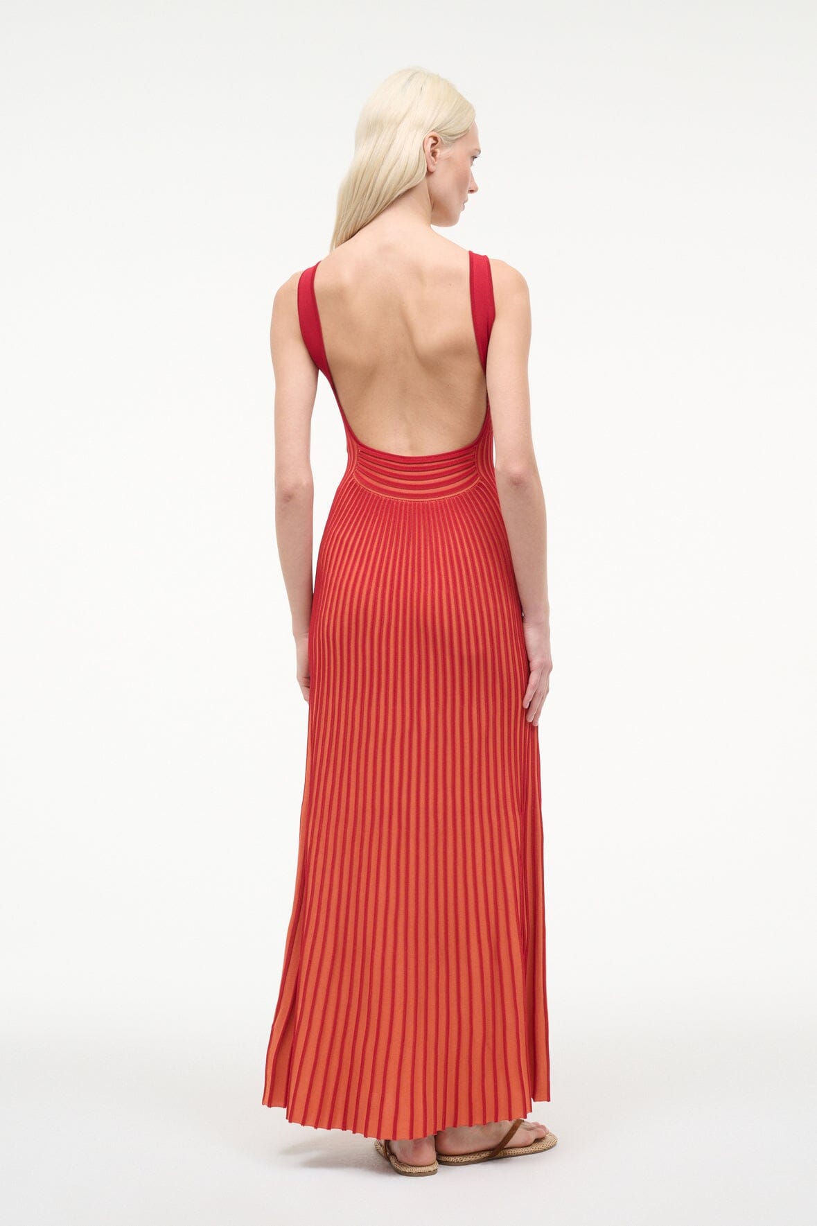 Claretta Dress Sunburst | STAUD Classic