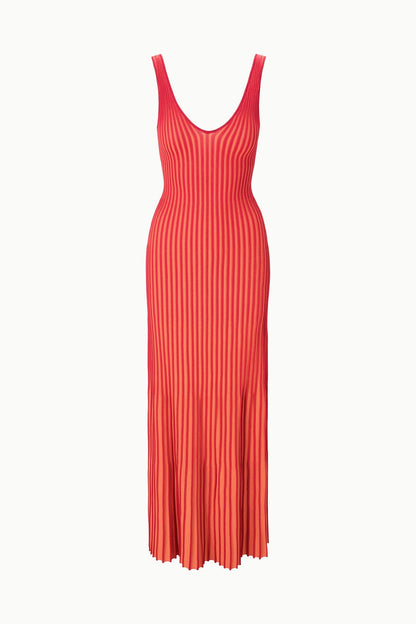 Claretta Dress Sunburst | STAUD Classic