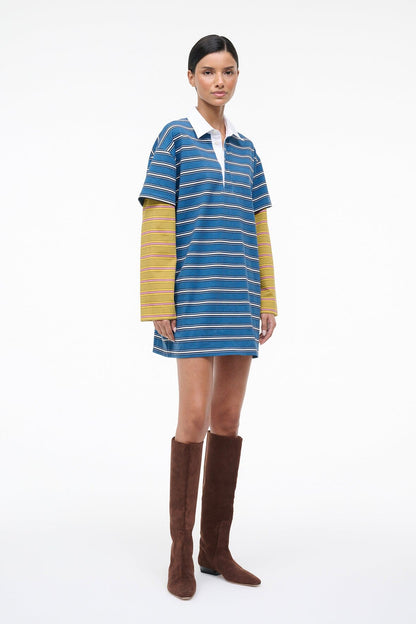 Ivar Dress Spectrum Stripe/Linus Stripe | STAUD Recommended