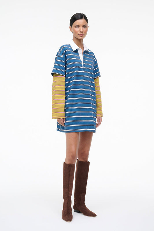 Ivar Dress Spectrum Stripe/Linus Stripe | STAUD Recommended