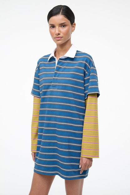 Ivar Dress Spectrum Stripe/Linus Stripe | STAUD Recommended