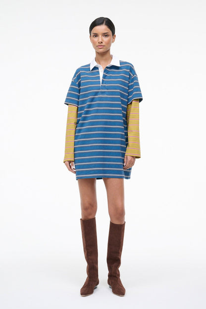 Ivar Dress Spectrum Stripe/Linus Stripe | STAUD Recommended
