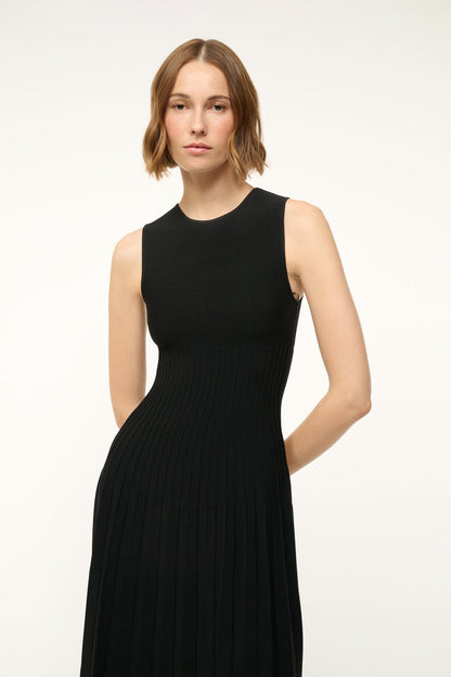 Elyse Dress Black | STAUD Value