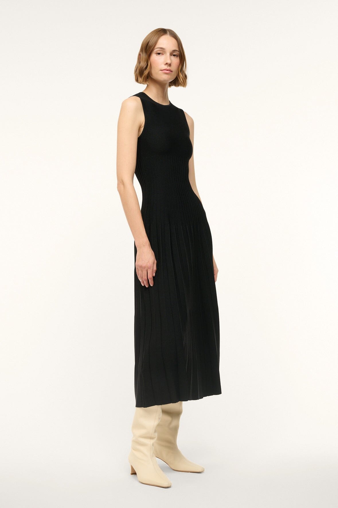 Elyse Dress Black | STAUD Value