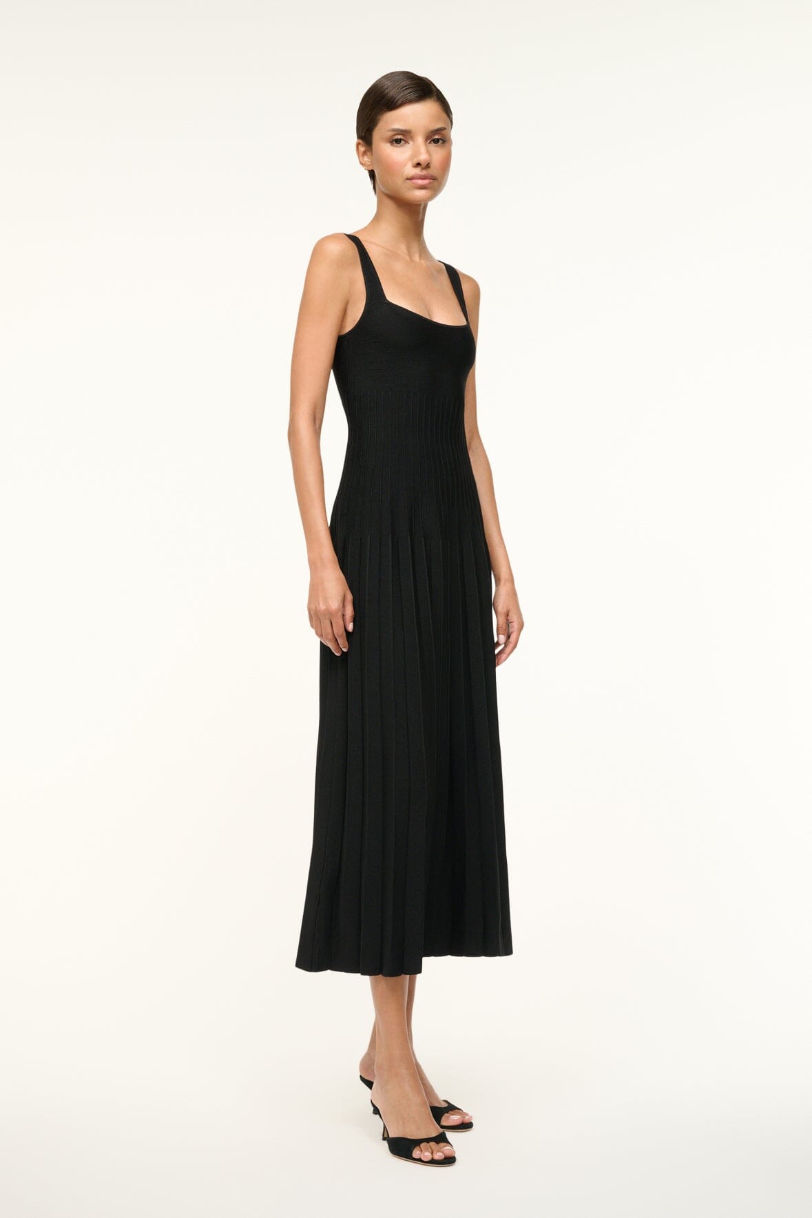 Ellison Dress Black | STAUD Premium