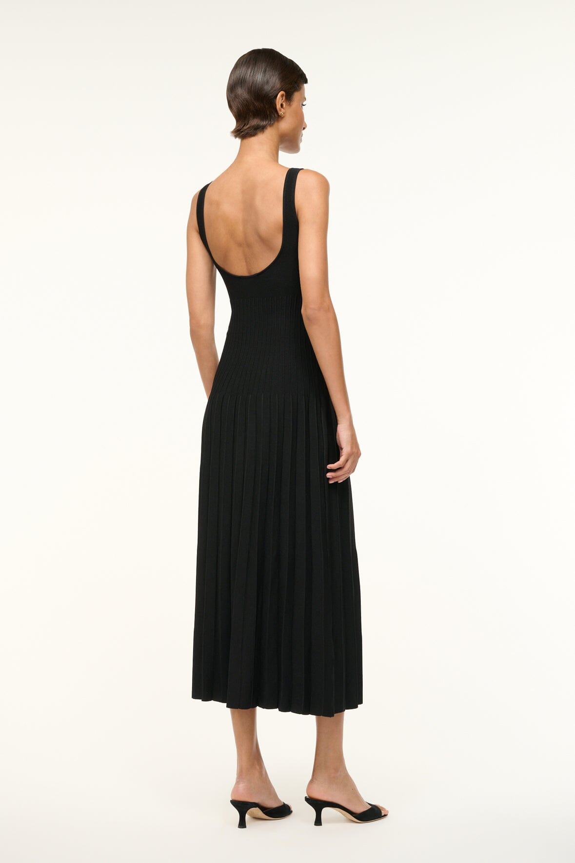 Ellison Dress Black | STAUD Premium