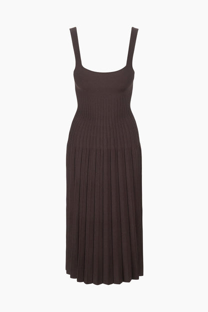 Ellison Dress Earth | STAUD Premium