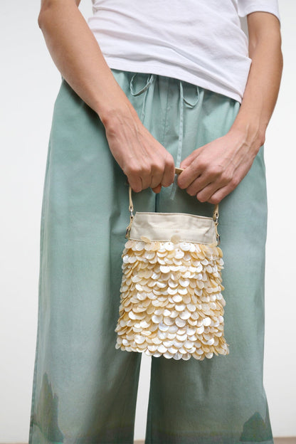 Lila Mini Bag Cream | STAUD Discount