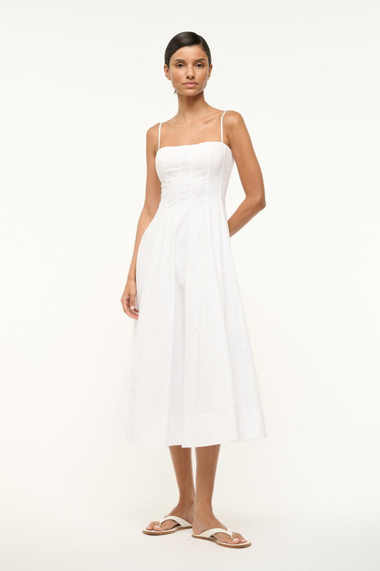 Wylie Dress White 1 | STAUD Deals